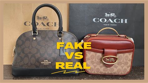 how to tell if a coach bag is fake|identifying authentic coach handbags.